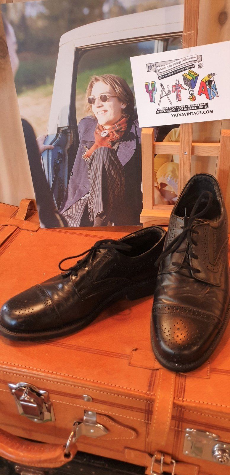 Vintage 80s Freelander Brogue Shoes