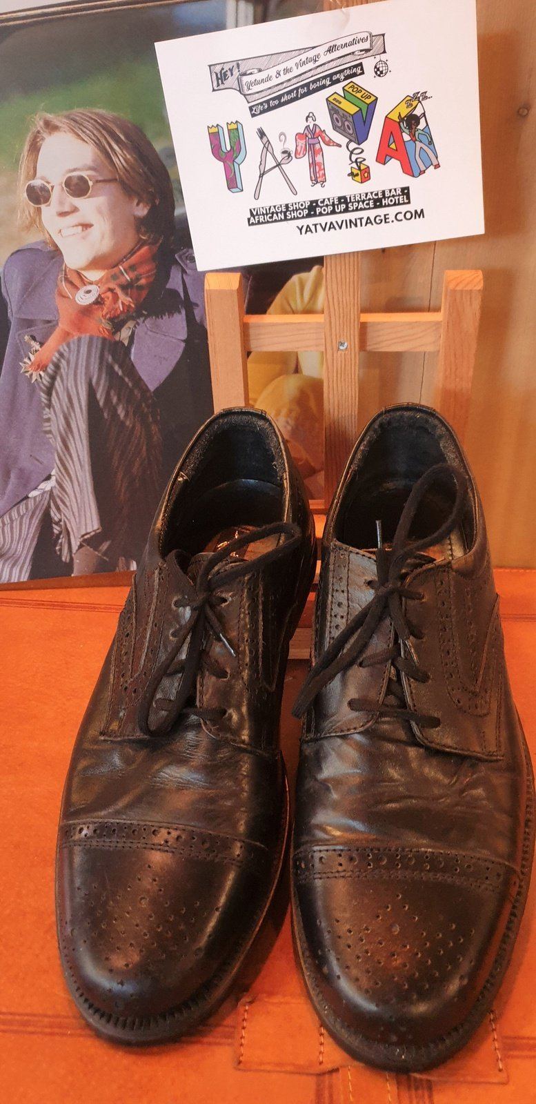 Vintage 80s Freelander Brogue Shoes
