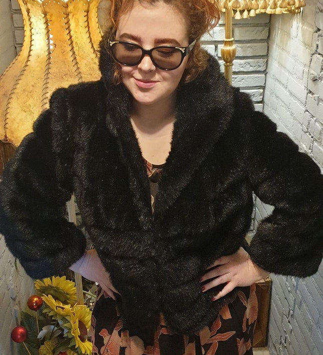 Vintage 80´s Fun Furs Coat - Yatva