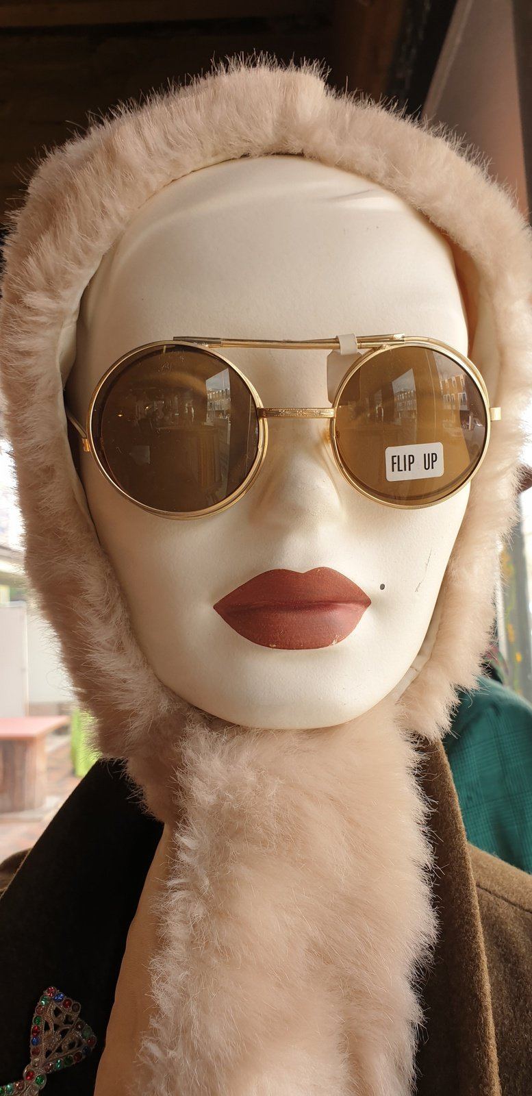 Vintage 80s Fur Hat
