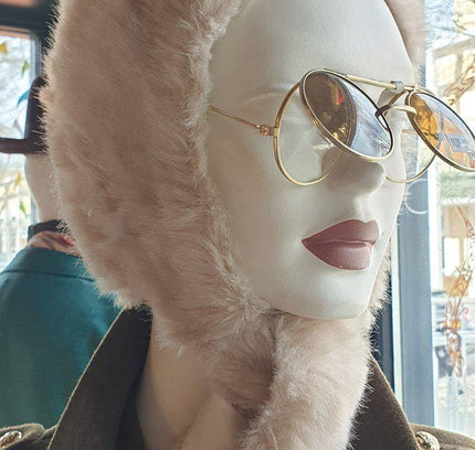 Vintage 80s Fur Hat - Yatva