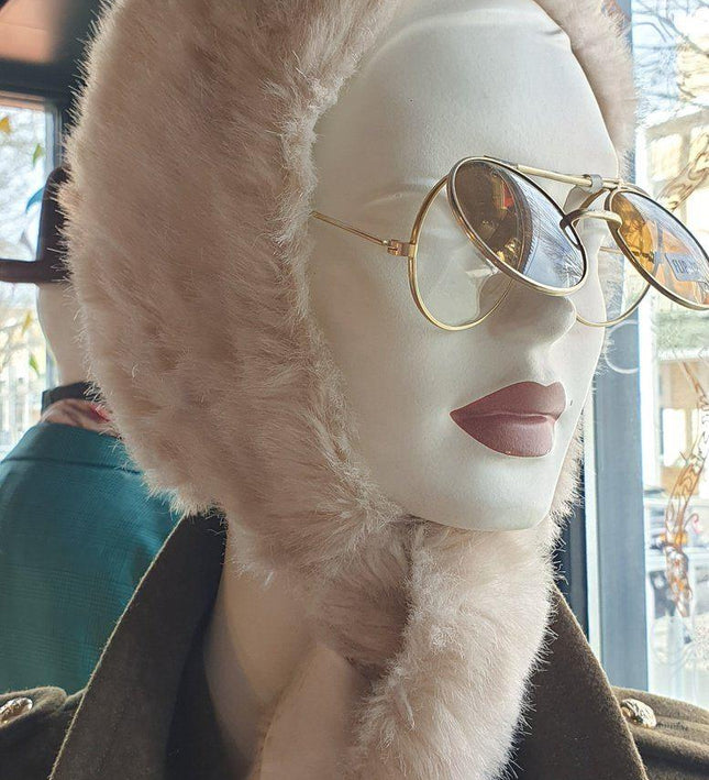 Vintage 80s Fur Hat - Yatva