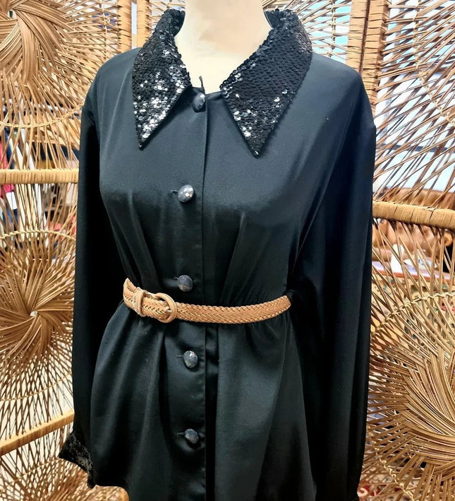 Vintage 80's Glitter Shirt - Yatva