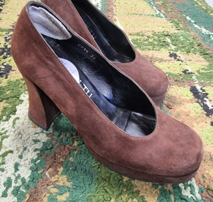 Vintage 80's Guilty Platform Shoes - Yatva