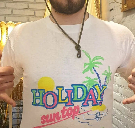 Vintage 80´s Holiday T-shirt - Yatva