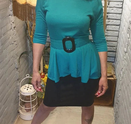 Vintage 80´s J.B Xpress peplum Dress - Yatva