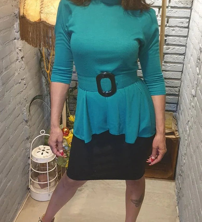 Vintage 80´s J.B Xpress peplum Dress - Yatva