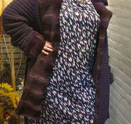 Vintage 80s Knitwear Coat - Yatva