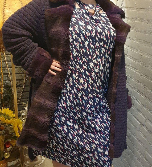 Vintage 80s Knitwear Coat - Yatva