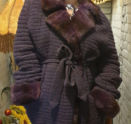 Vintage 80s Knitwear Coat - Yatva