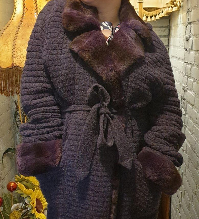 Vintage 80s Knitwear Coat - Yatva