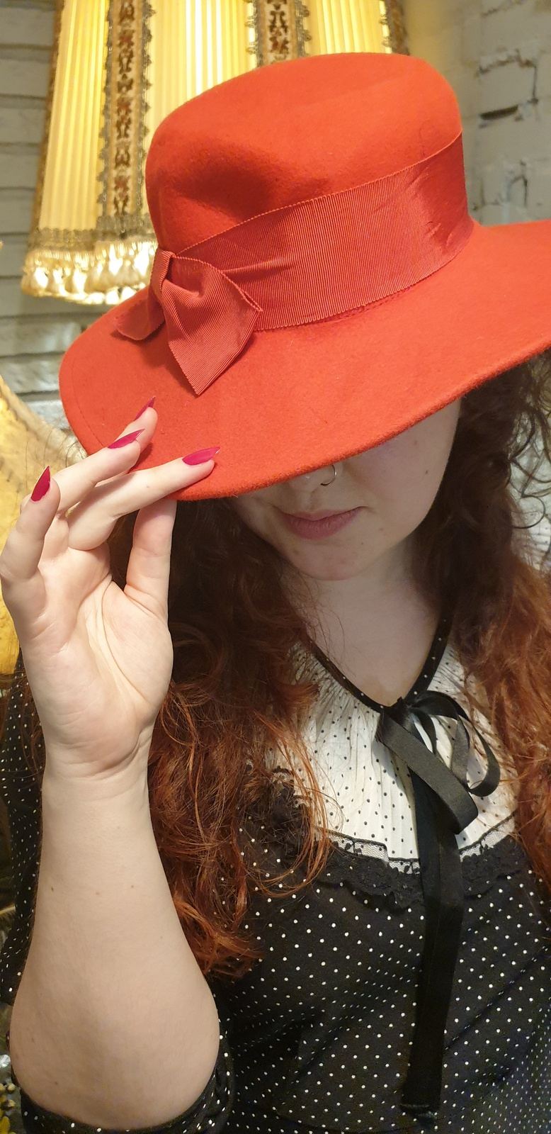 Vintage 80´s Lady like model hat