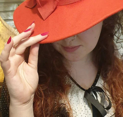 Vintage 80´s Lady like model hat - Yatva