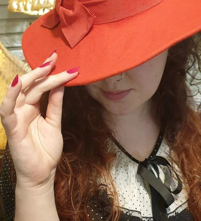 Vintage 80´s Lady like model hat - Yatva