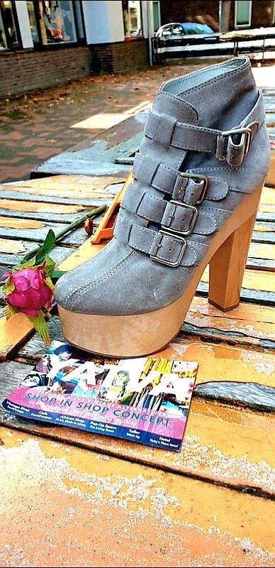 Vintage 80´s Laurence decade Paris Platform Ankle Boots