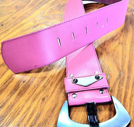 Vintage 80's Leather Belt - Yatva