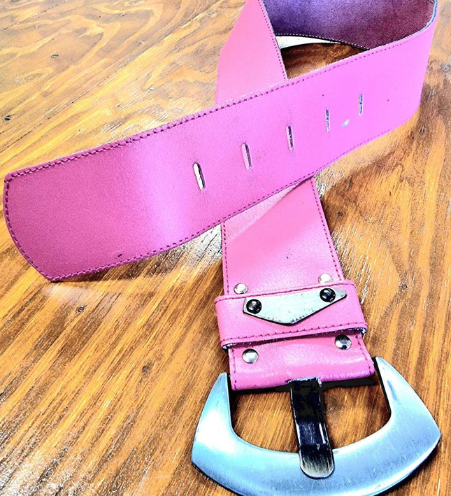Vintage 80's Leather Belt - Yatva