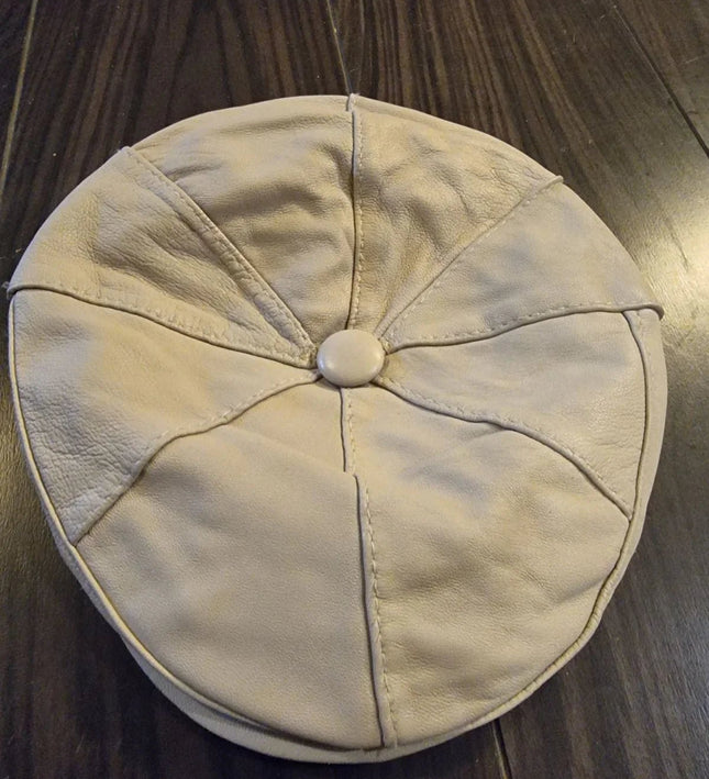 Vintage 80´s Leather Cap - Yatva