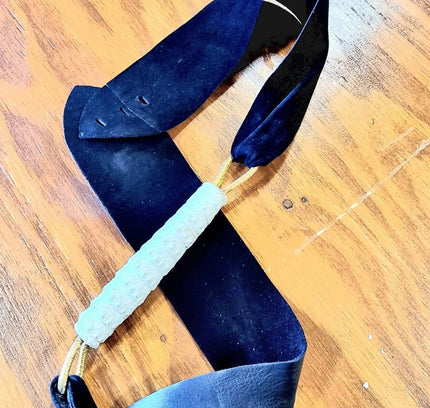 Vintage 80's Leather Suede Belt - Yatva