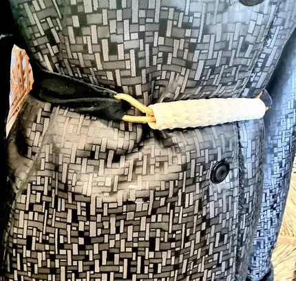 Vintage 80's Leather Suede Belt - Yatva