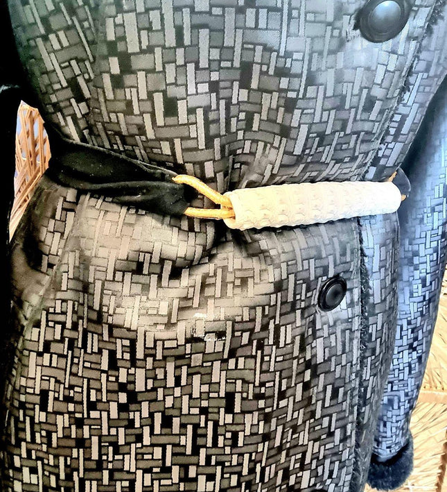 Vintage 80's Leather Suede Belt - Yatva