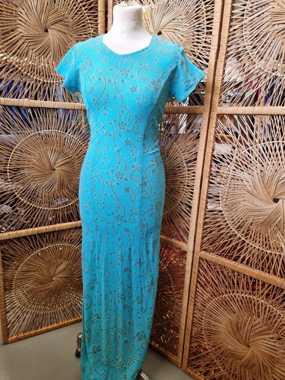Vintage 80s Maxi Dress