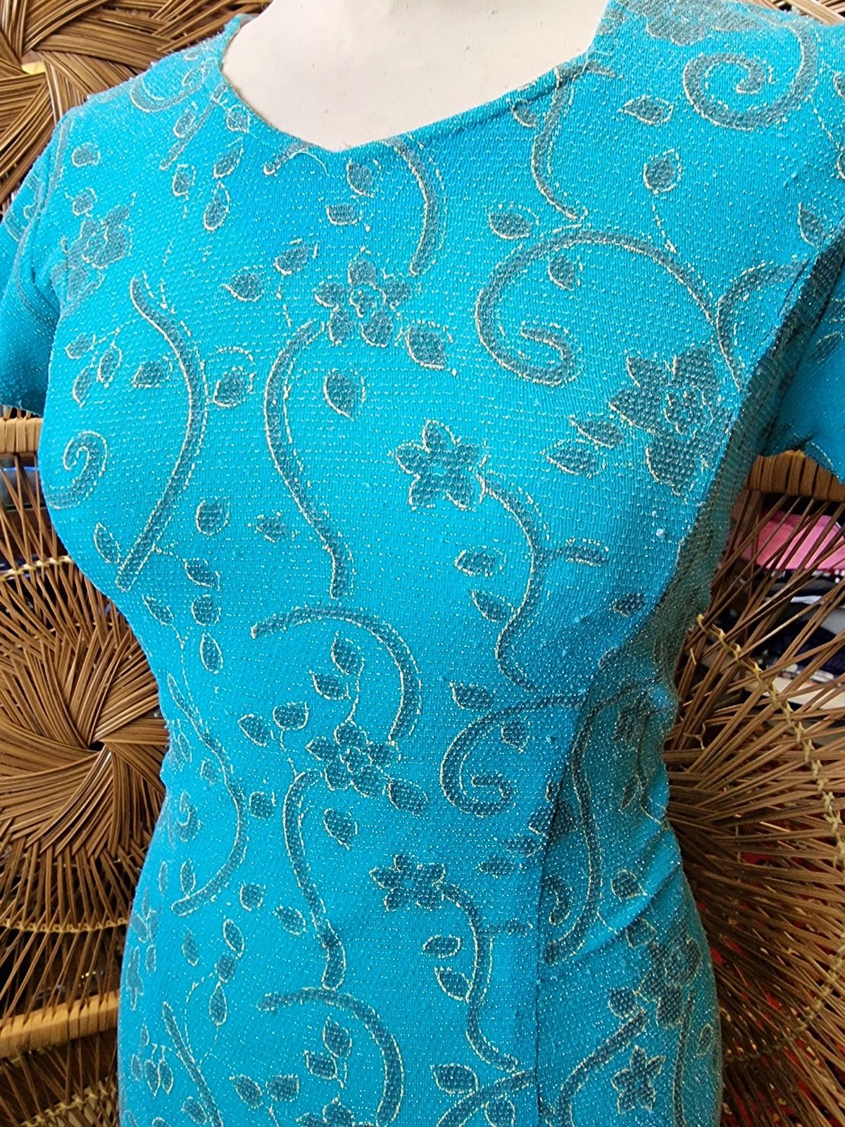 Vintage 80s Maxi Dress