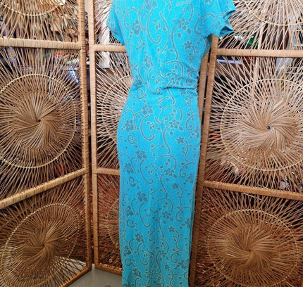 Vintage 80's Maxi Dress - Yatva