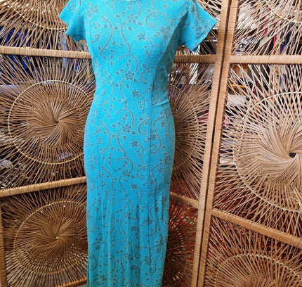 Vintage 80's Maxi Dress - Yatva