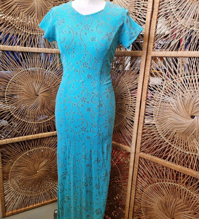 Vintage 80's Maxi Dress - Yatva