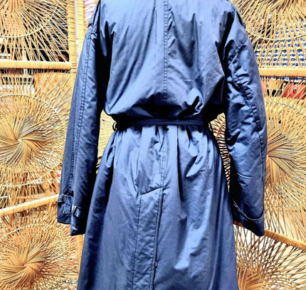 Vintage 80's Quilted Mac Coat - Yatva