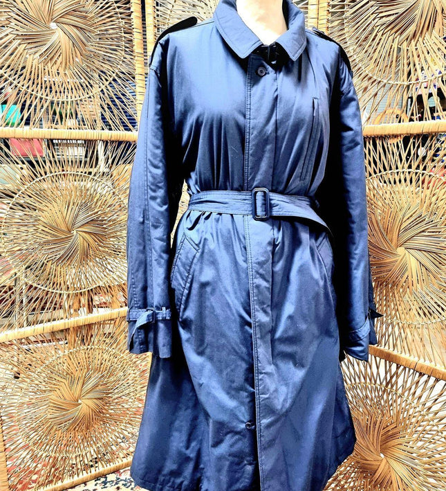 Vintage 80's Quilted Mac Coat - Yatva