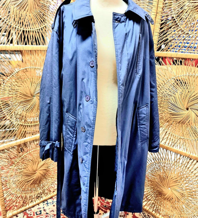 Vintage 80's Quilted Mac Coat - Yatva