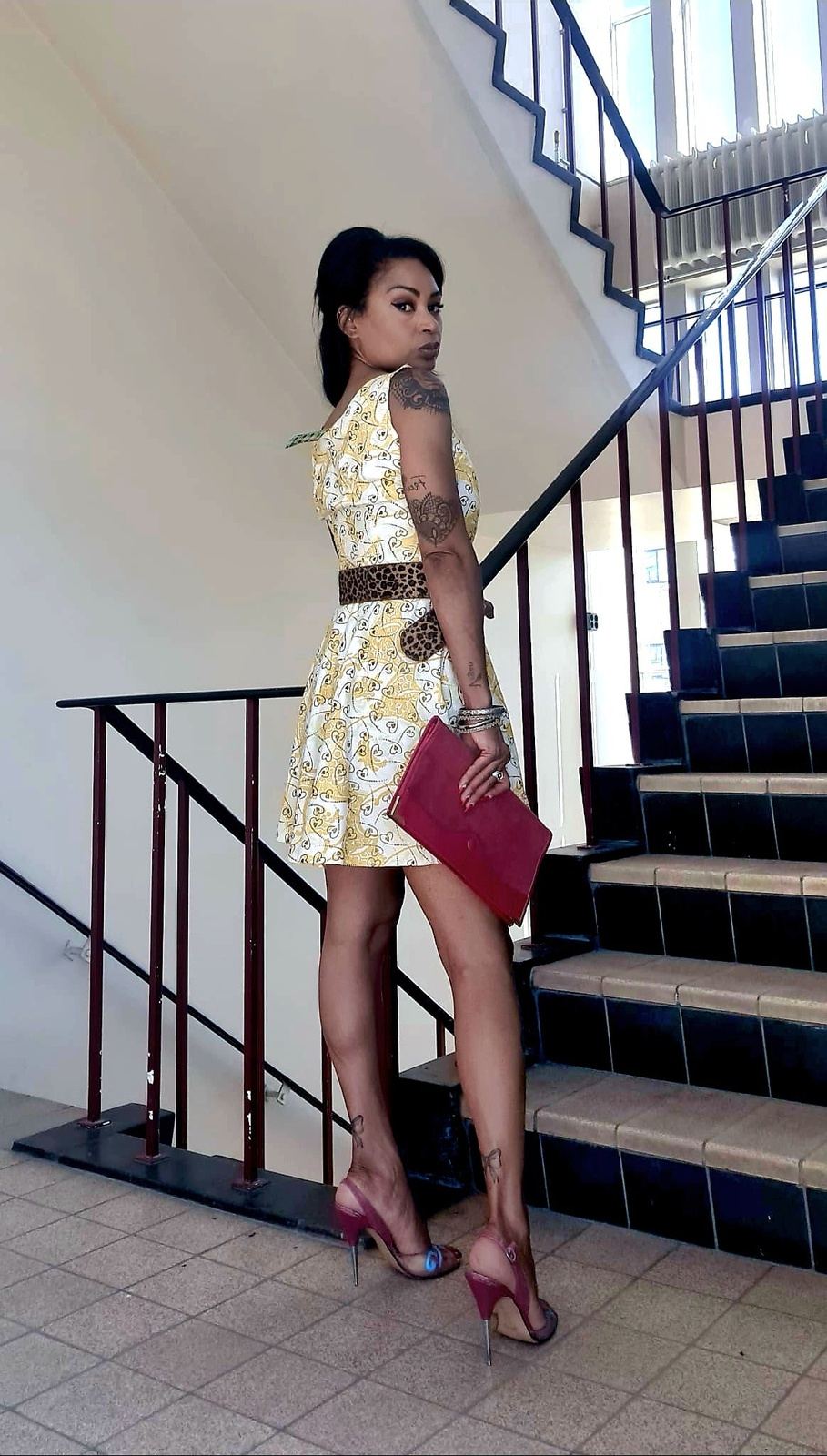 Vintage 80s Skater Dress