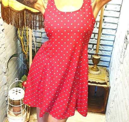 Vintage 80s Skater Dress - Yatva