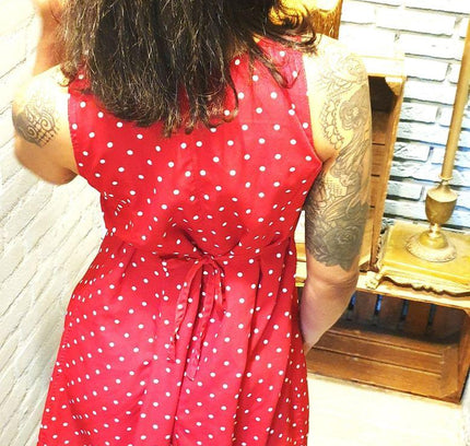 Vintage 80s Skater Dress - Yatva