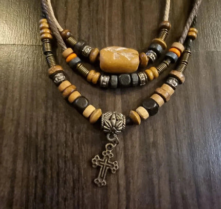 Vintage 90's Bohemian Necklace - Yatva