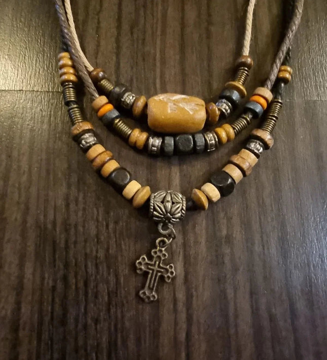 Vintage 90's Bohemian Necklace - Yatva