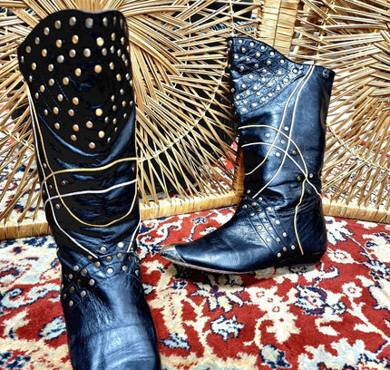 Vintage Alvaro Carreva Cowboy Boots - Yatva