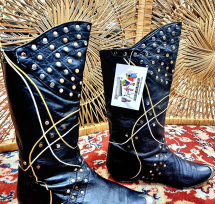 Vintage Alvaro Carreva Cowboy Boots - Yatva
