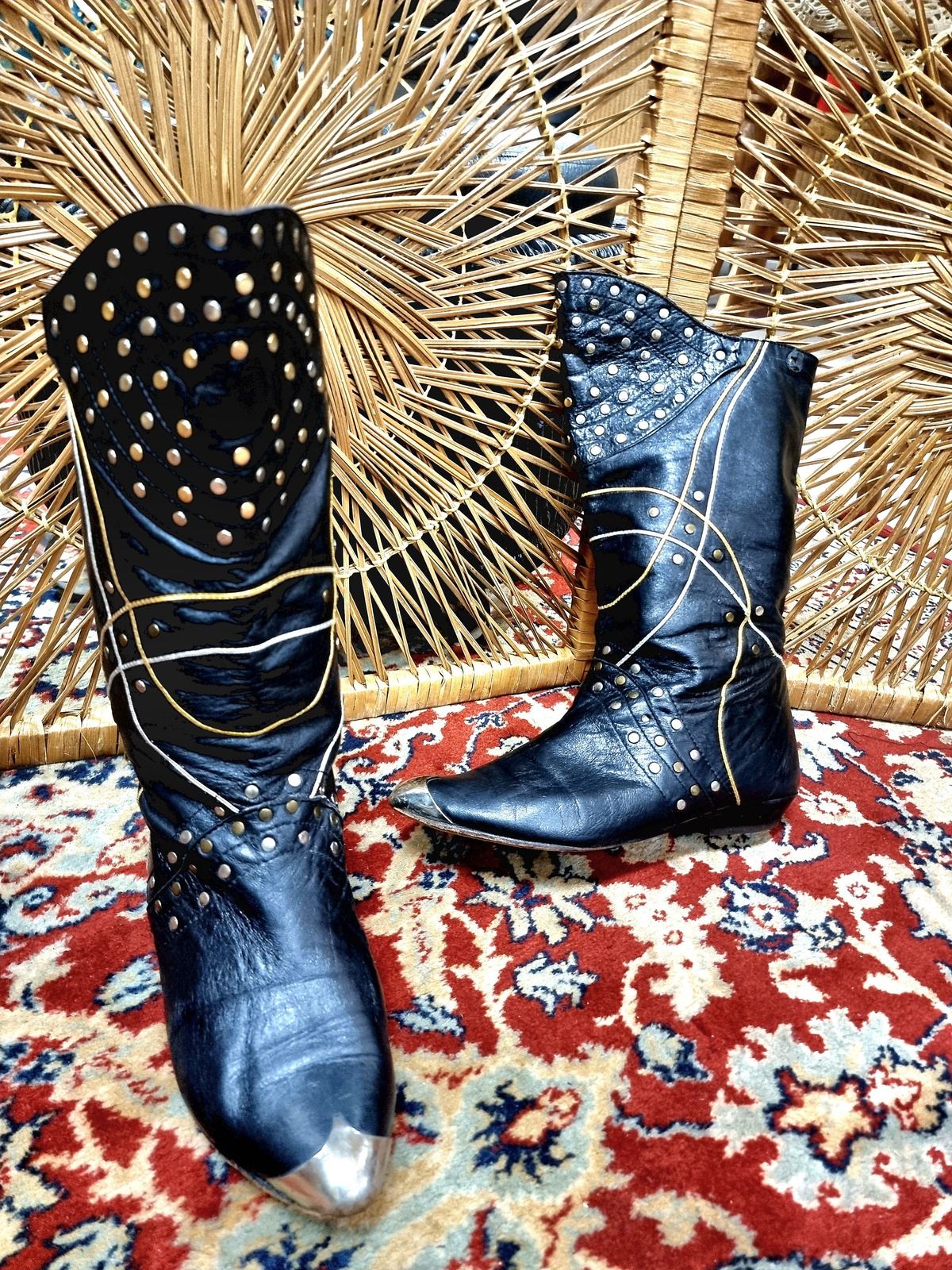 Vintage Alvaro Carreva Cowboy Boots