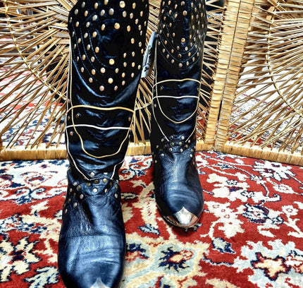 Vintage Alvaro Carreva Cowboy Boots - Yatva