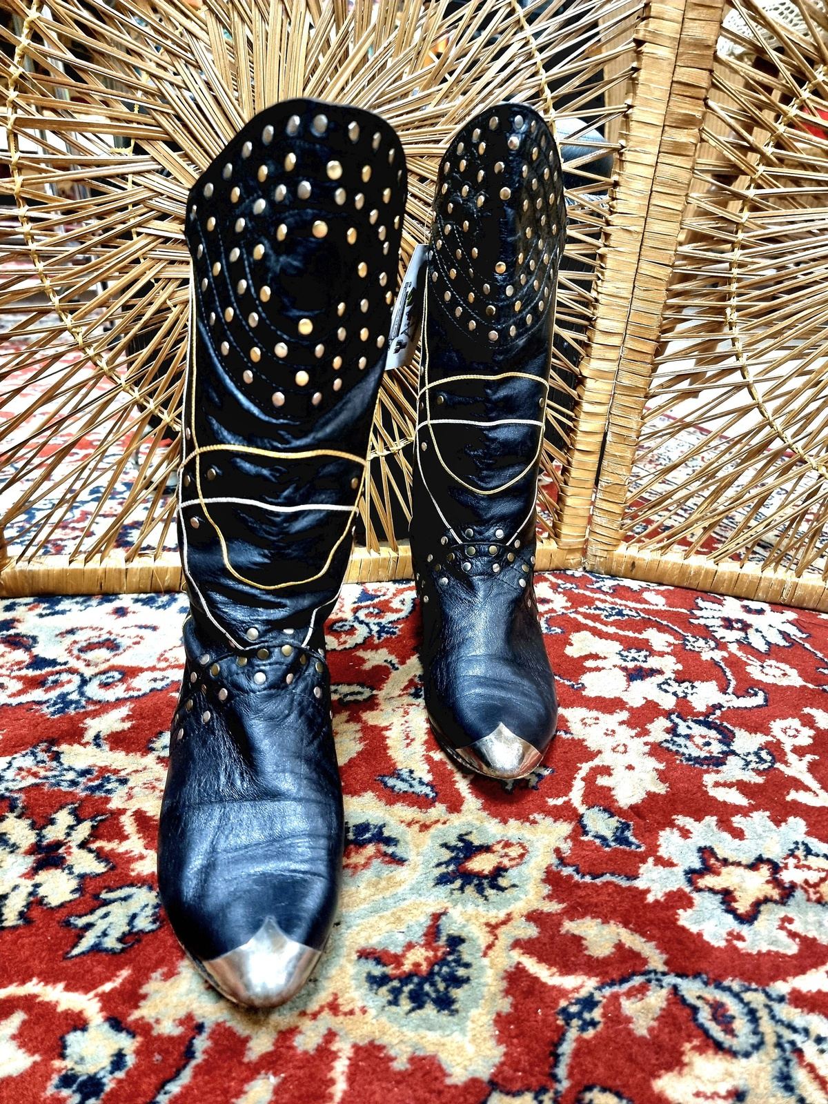 Vintage Alvaro Carreva Cowboy Boots