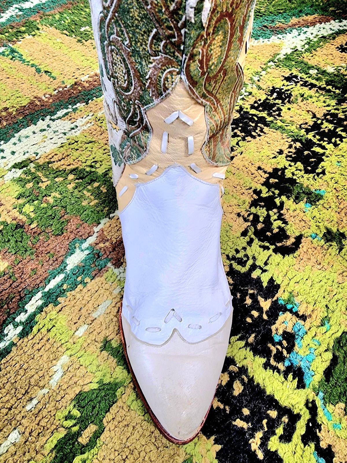 Vintage Alvoro Carpena Cowboy Boots