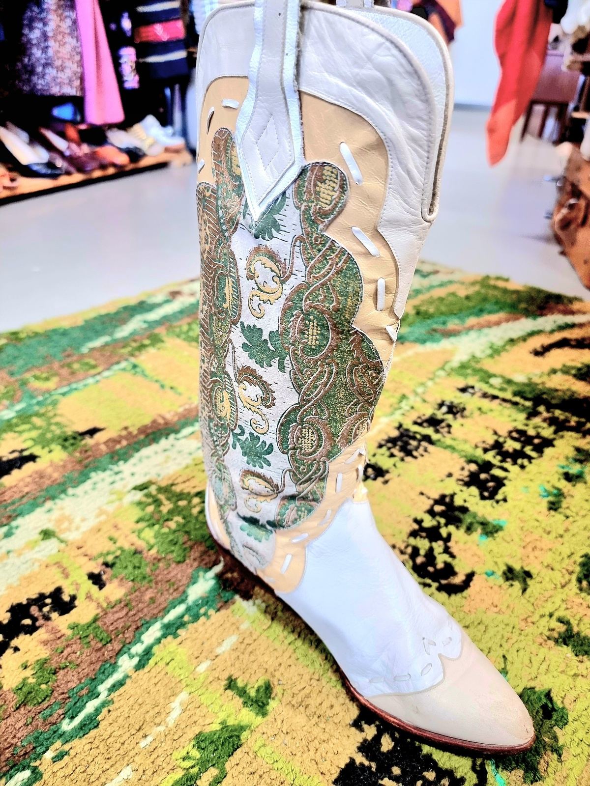 Vintage Alvoro Carpena Cowboy Boots