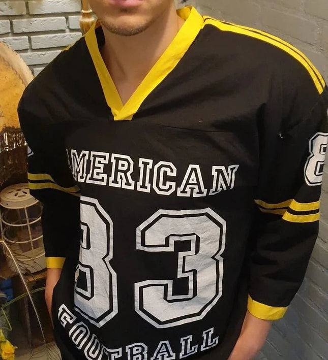 Vintage American Football Soccer Shirt - Yatva