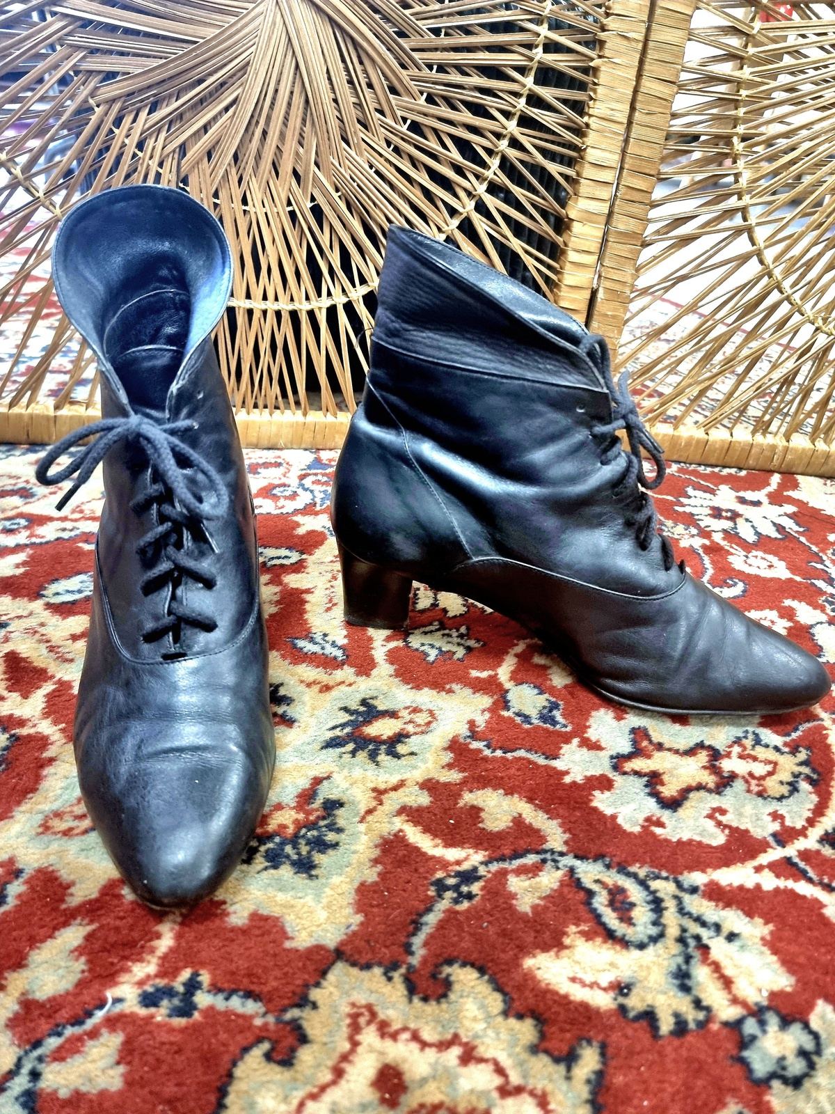 Vintage 80s Ankle Boots