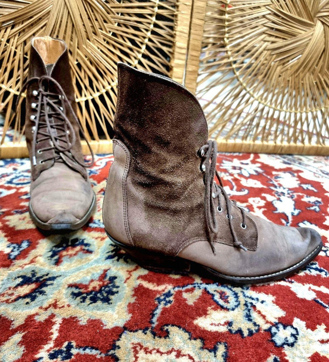 Vintage Ankle Boots - Yatva