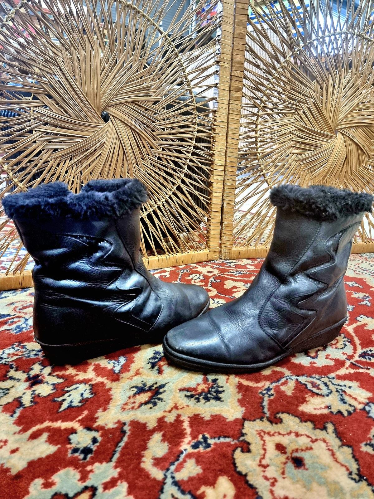 Vintage 80s Ankle Boots