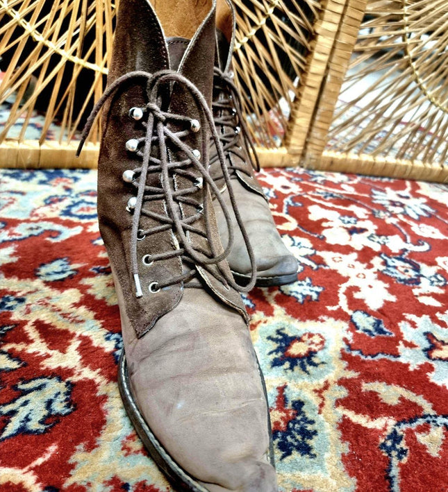 Vintage Ankle Boots - Yatva